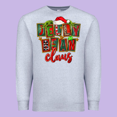 Christmas Jelly Bean Claus Premium Sweatshirt Designed By Fadigitalartstudio