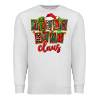 Oatmeal Heather christmas jelly bean claus Premium Sweatshirt - FaDigitalArtStudio
