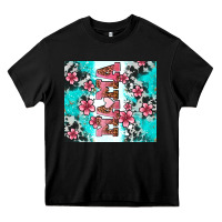 Black floral mama Heavy Core Tee - AdoDesignShop