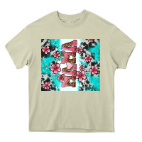 Mossy floral mama Heavy Core Tee - AdoDesignShop