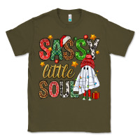 Army Green Sassy litte soul Classic Tee - NancyCooperArtShop