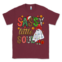 Burgundy Sassy litte soul Classic Tee - NancyCooperArtShop