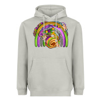 Moon Dust mardi gras rainbow Heavyweight Hoodie - OliviaCreatesArt