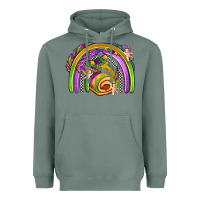 Sage mardi gras rainbow Heavyweight Hoodie - OliviaCreatesArt