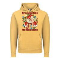 Vintage Mustard its abuelita and pan dulce season mexican santa Vintage Hoodie - MaliasSmallBusiness