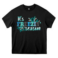 Black it's freezin' season Heavy Core Tee - AdoDesignShop