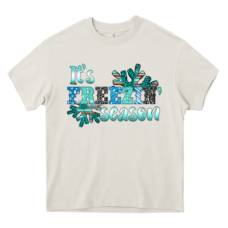 It's Freezin' Season Heavy Core Tee by AdoDesignShop | Teevron