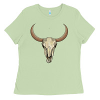 Matcha bull skull Ladies Tee - AdoDesignShop