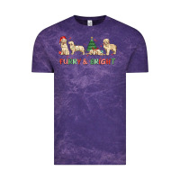 Cloud Purple furry and bright Vintage Tee - MaliasSmallBusiness