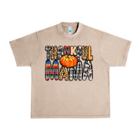 French Oak Thankful Mama Urban Heavy Tee - MaliasSmallBusiness