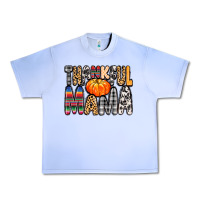Grape Ice Thankful Mama Urban Heavy Tee - MaliasSmallBusiness