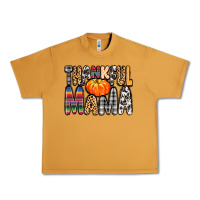 Peanut Butter Thankful Mama Urban Heavy Tee - MaliasSmallBusiness