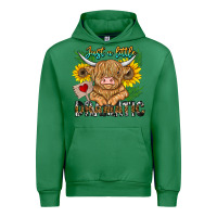 Emerald just a little dramatic Urban Hoodie - CowhideDigitalArt