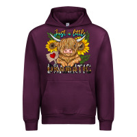 Mauve Wine just a little dramatic Urban Hoodie - CowhideDigitalArt