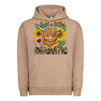 Pigment Burro just a little dramatic Urban Hoodie - CowhideDigitalArt
