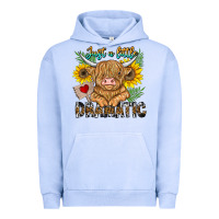 Pigment Grape Ice just a little dramatic Urban Hoodie - CowhideDigitalArt