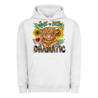 Pigment Lunar Rock just a little dramatic Urban Hoodie - CowhideDigitalArt
