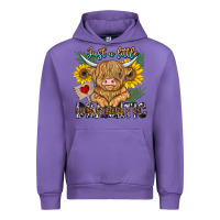 Tulip just a little dramatic Urban Hoodie - CowhideDigitalArt