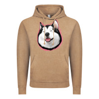 Vintage Coffee husky Vintage Hoodie - Jasminsmagicworld