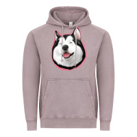 Vintage Zinc husky Vintage Hoodie - Jasminsmagicworld