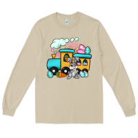 Mushroom easter train Long Sleeve Tee - Artiststas