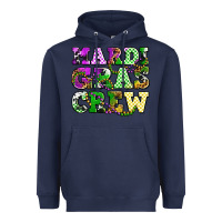 Navy mardi gras crew olivia Heavyweight Hoodie - OliviaCreatesArt