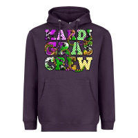 Plum mardi gras crew olivia Heavyweight Hoodie - OliviaCreatesArt
