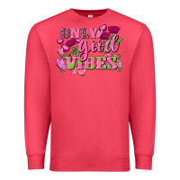 Cardinal Valentine's Day only good vibes Premium Sweatshirt - FaDigitalArtStudio