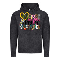 Vintage Black my first day of kindergarten Vintage Hoodie - NancyCooperArtShop