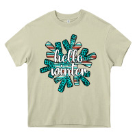 Mossy hello winter Heavy Core Tee - AdoDesignShop