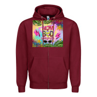 Burgundy mom bod summer Zipper Hoodie - TumblerDesignByShophia