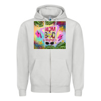 Dove Grey mom bod summer Zipper Hoodie - TumblerDesignByShophia