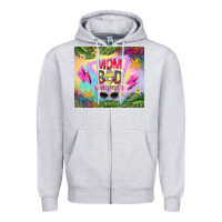 Heather Grey mom bod summer Zipper Hoodie - TumblerDesignByShophia