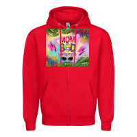 Red mom bod summer Zipper Hoodie - TumblerDesignByShophia