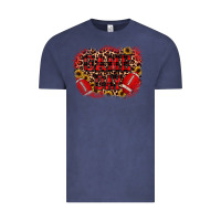 Vintage Denim game day football Vintage Tee - JahusDesignShop