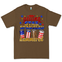 Cacao getting star spangled hammered Premium Tee - NancyCooperArtShop