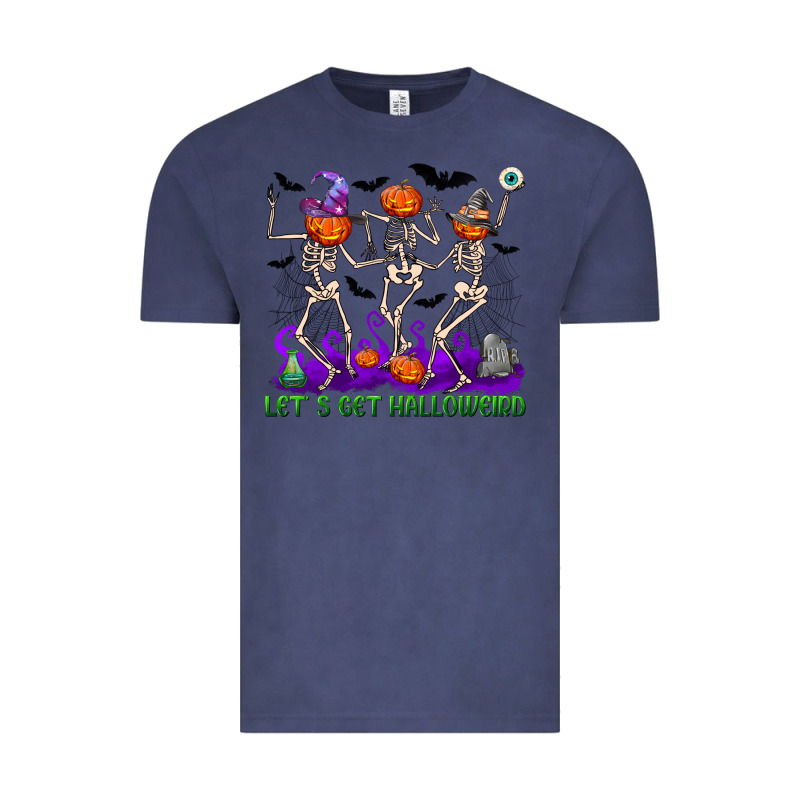 Let S Get Halloweird Vintage Tee by NancyCooperArtShop | Teevron