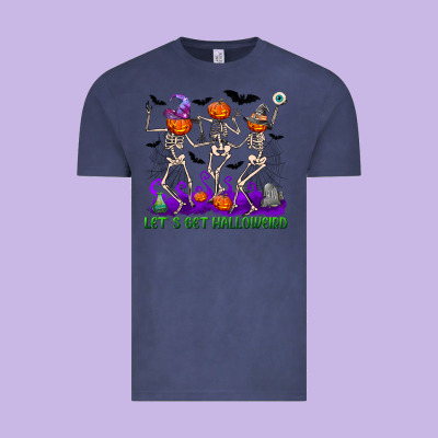 Let S Get Halloweird Vintage Tee Designed By Nancycooperartshop