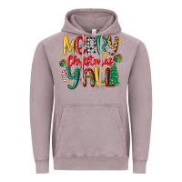 Vintage Zinc merry christmas y'all Vintage Hoodie - MaliasSmallBusiness