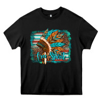 Black free spirit native american indian headdress Heavy Core Tee - Artiststas