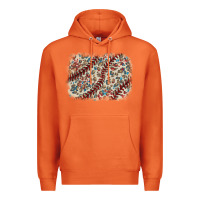 Carrot Baseball leopard glitter background Premium Hoodie - HowdyJamesFarm