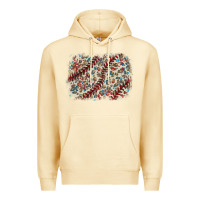 Pina Colada Baseball leopard glitter background Premium Hoodie - HowdyJamesFarm
