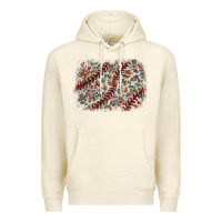 Sandshell Baseball leopard glitter background Premium Hoodie - HowdyJamesFarm