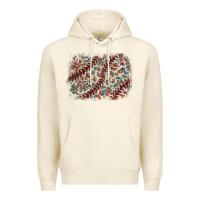 Tofu Baseball leopard glitter background Premium Hoodie - HowdyJamesFarm