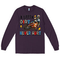 Plum a little dirt never hurt Long Sleeve Tee - Artiststas