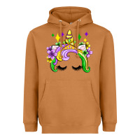 Meerkat unicorn mardi gras olivia Heavyweight Hoodie - OliviaCreatesArt