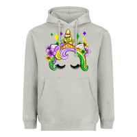 Moon Dust unicorn mardi gras olivia Heavyweight Hoodie - OliviaCreatesArt