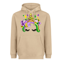 Mushroom unicorn mardi gras olivia Heavyweight Hoodie - OliviaCreatesArt
