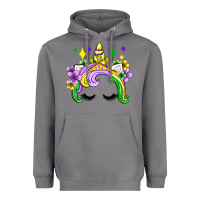 Storm unicorn mardi gras olivia Heavyweight Hoodie - OliviaCreatesArt