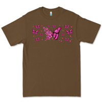 Cacao floral breast cancer butterfly Premium Tee - Jasminsmagicworld